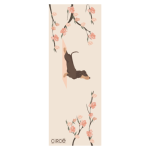 Dachshund yoga mat