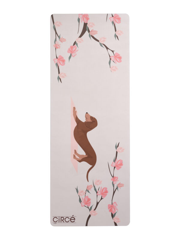 Dachshund yoga mat
