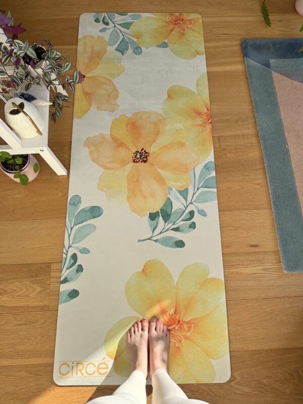 'Sunrise Field' Travel Yoga Mat - Image 3