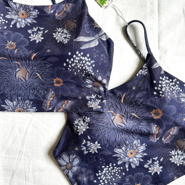 Midnight blue bra