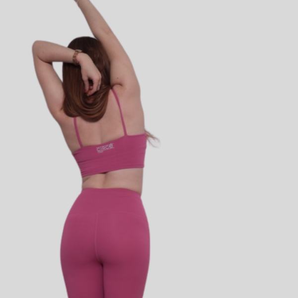 Pink bra