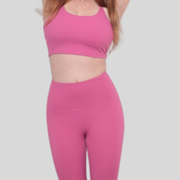 Pink bra