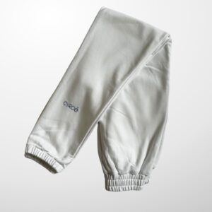 Snow white sweatpants