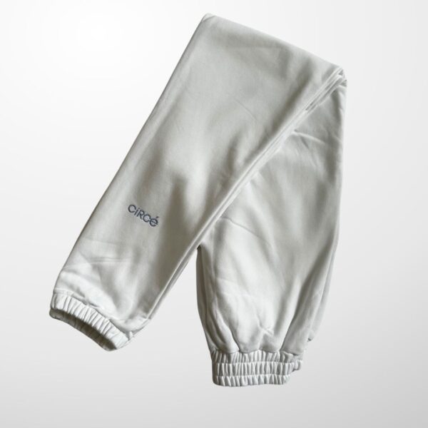 Snow white sweatpants