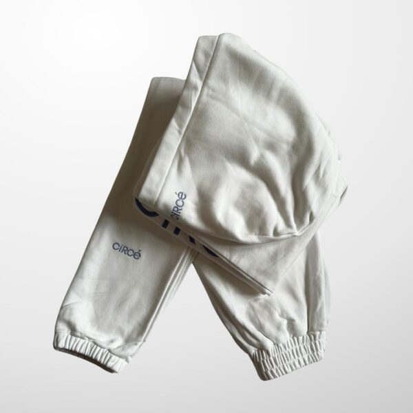 Snow white sweatpants