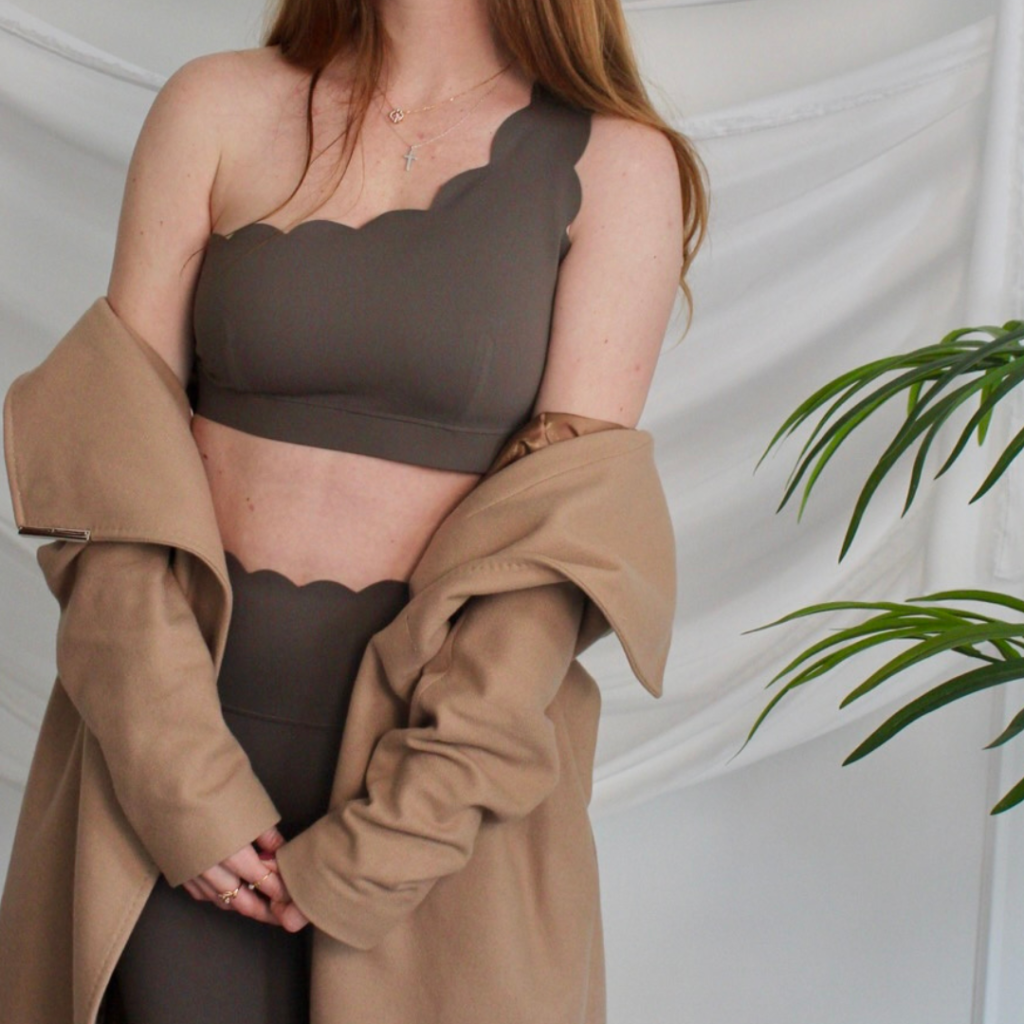 Brown sportsbra